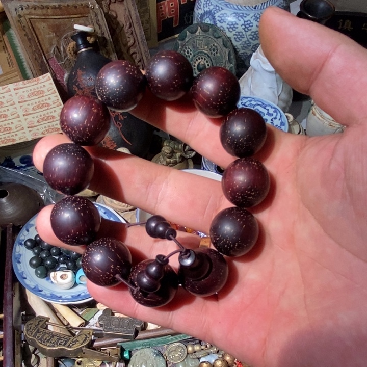 凡***星黄铜工艺品珠子微瑕