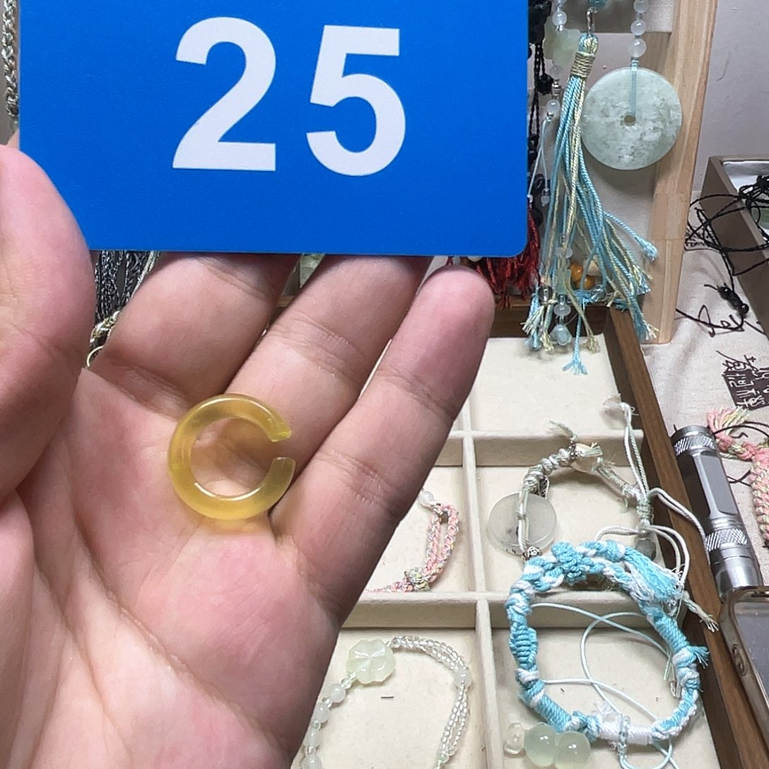 蛇纹石玉合金手链