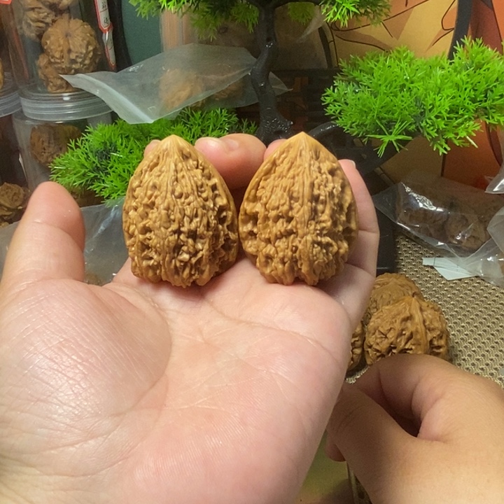 核桃手串/手链塔尖33微修