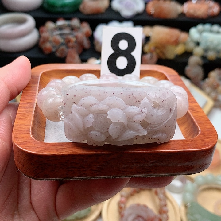 石英质玉手链未镶嵌