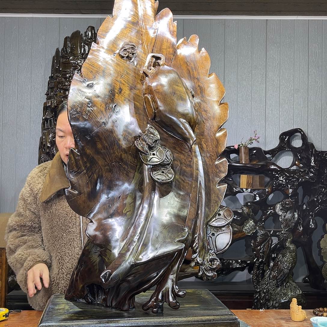 用***2金丝楠阴沉木千秋大业