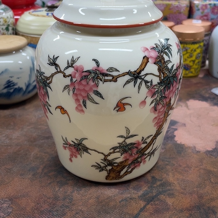 陶瓷罐茶叶罐密封罐储物罐