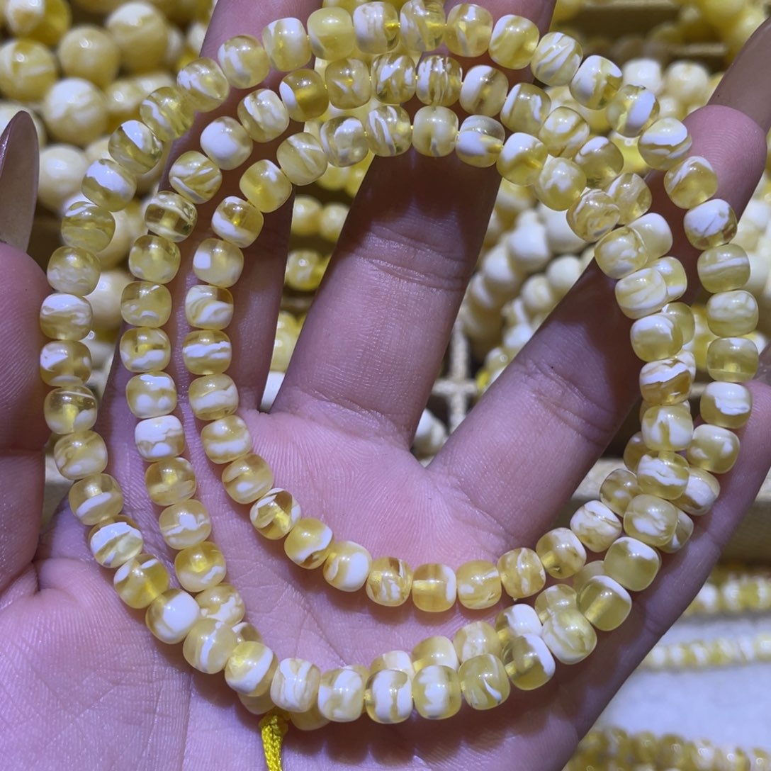 手绳琥珀未镶嵌6m