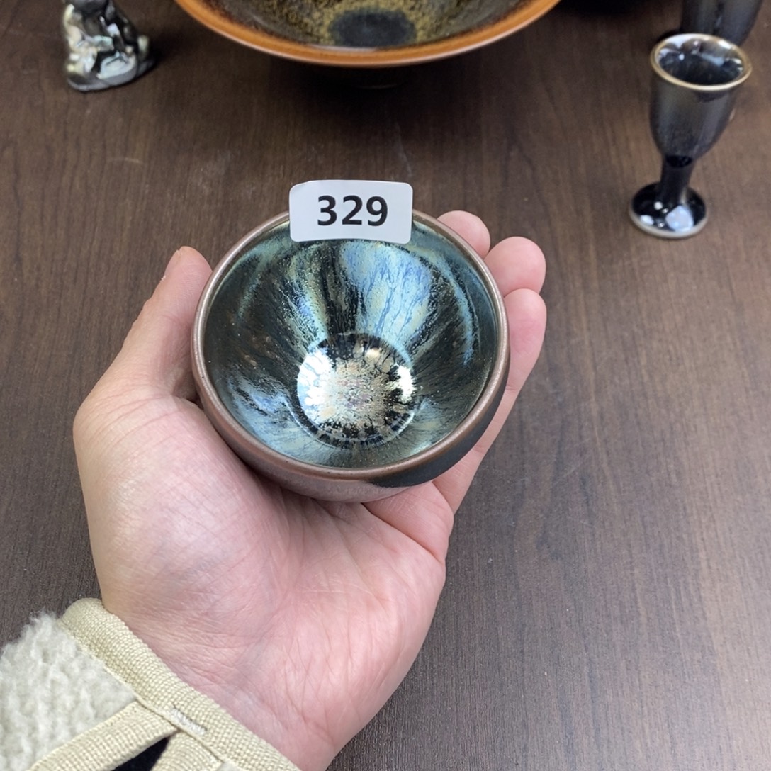 茶盏全手工原矿原釉建盏