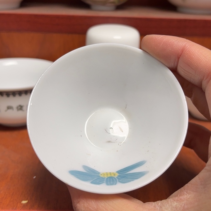 陶瓷醴陵釉下手绘50毫升