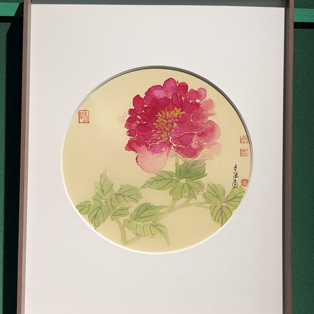 国画尹子涵国画作品福利