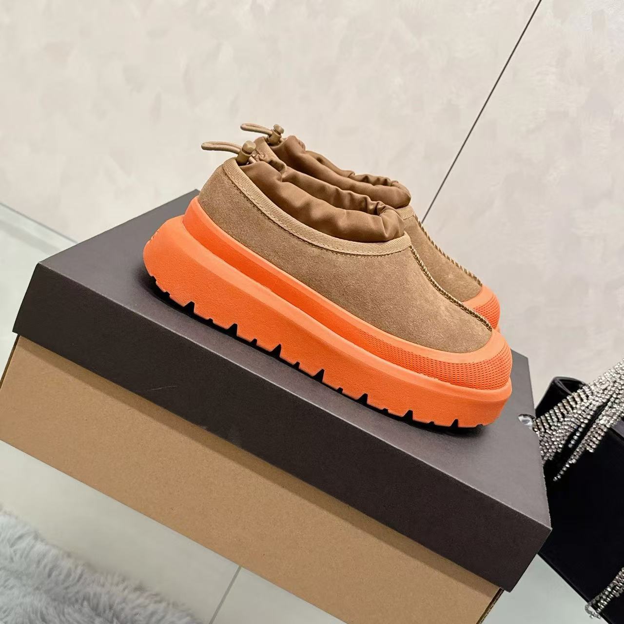 3cm低/高帮男女同款桑坡雪地靴王一博同款短靴