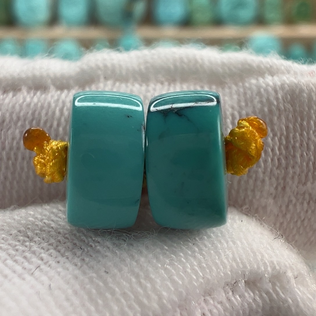 未镶嵌绿松石配饰8mm