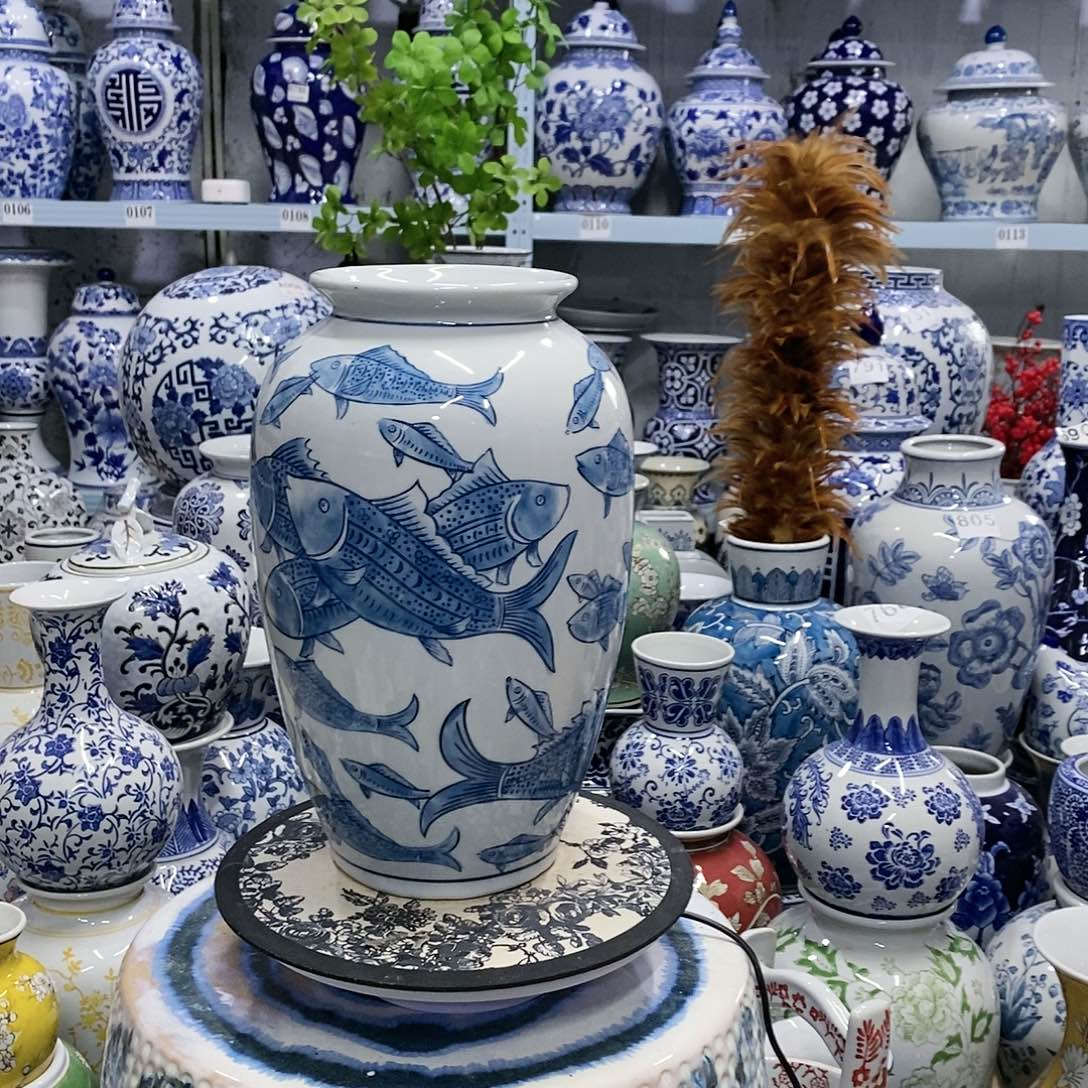 【闪购商品】摆件萝卜瓶瓷器摆件………………………………