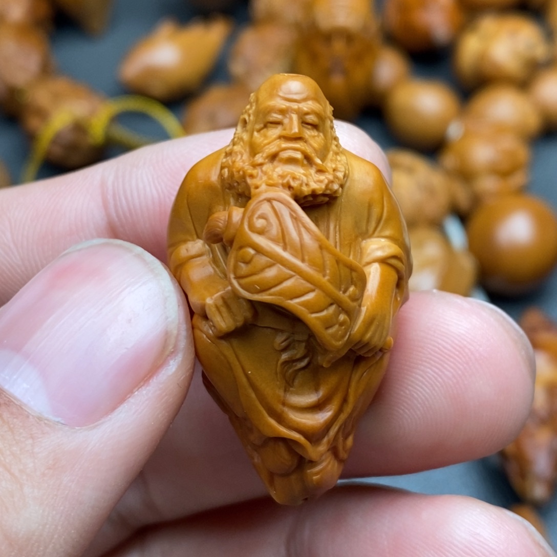 橄榄核手串/手链我***乐达摩