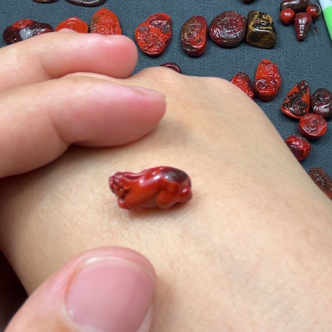 南红玛瑙未镶嵌吊坠