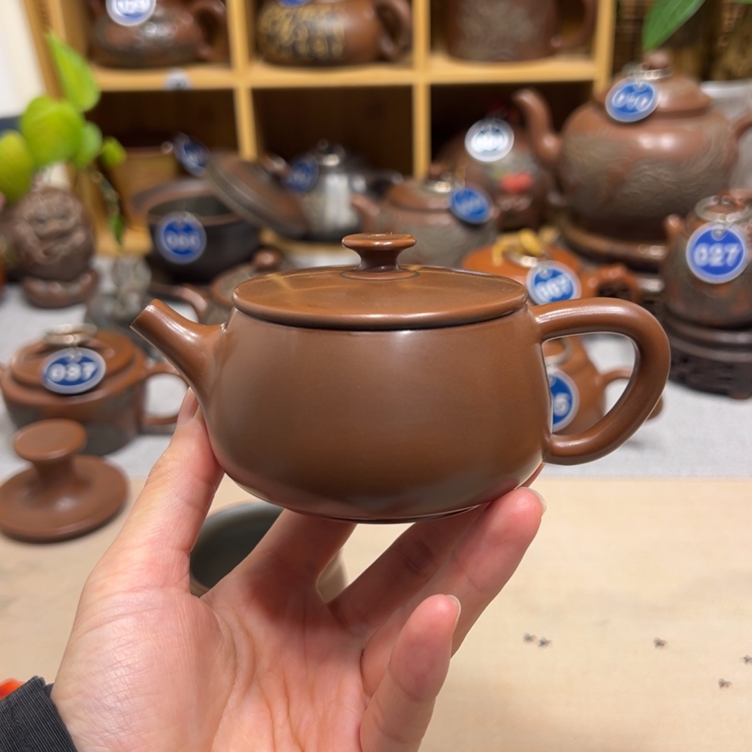 广西钦州坭兴陶汉瓢壶150cc