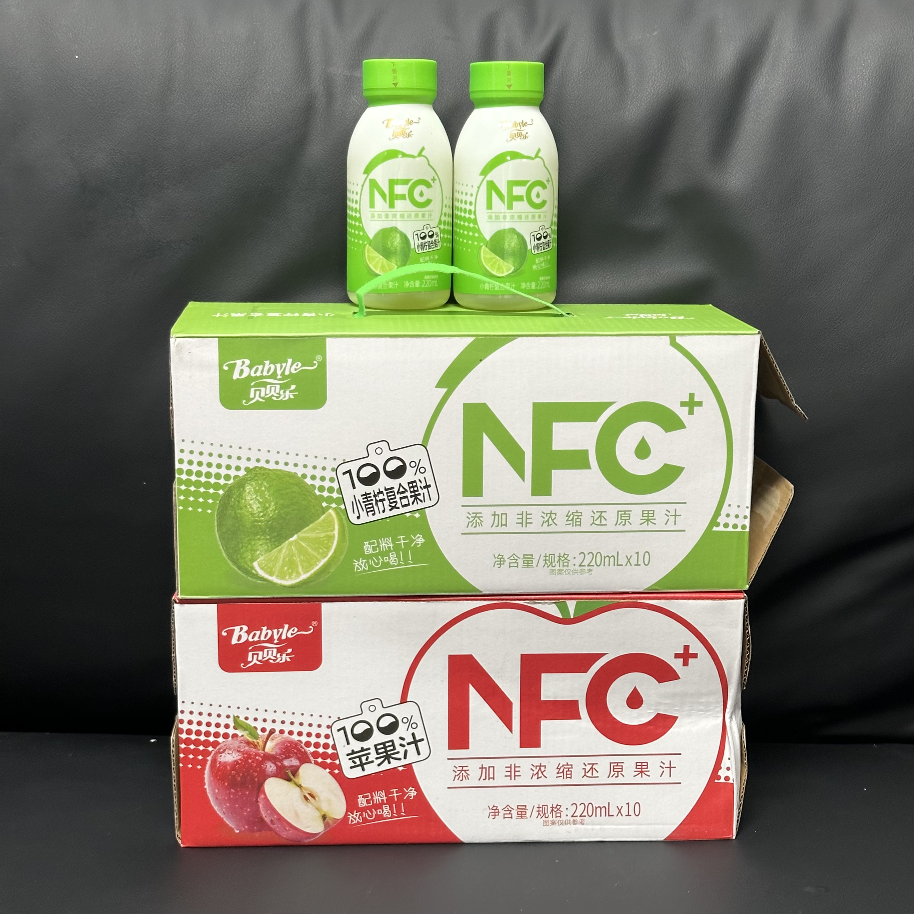 NFC添加非浓缩还原果汁饮料食品整箱装