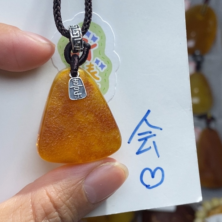 定制琥珀未镶嵌琥珀蜜蜡