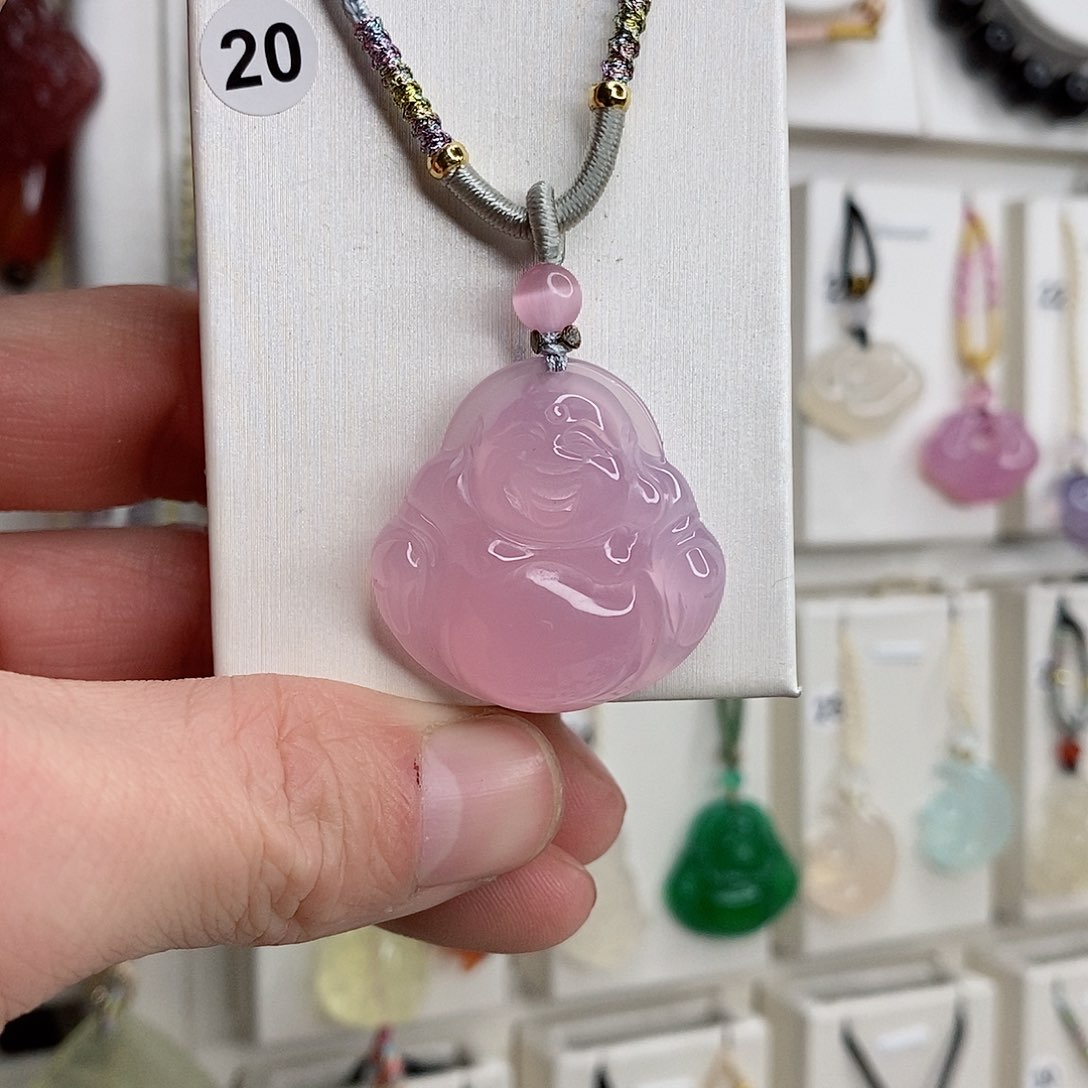 玛瑙/玉髓颈饰未镶嵌腼**美卡30佛公