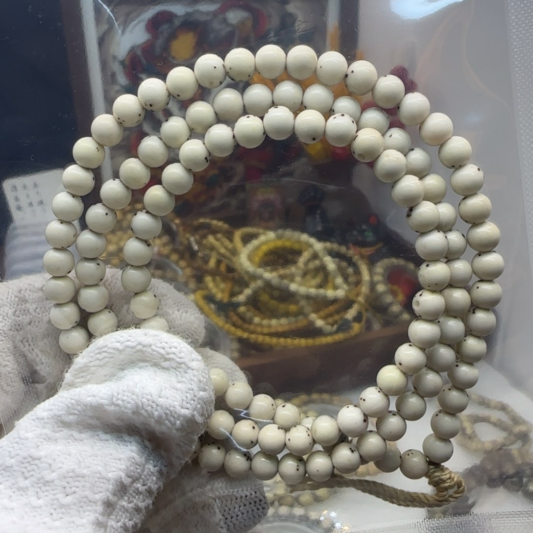 星月菩提手串六*。一物一图6正圆