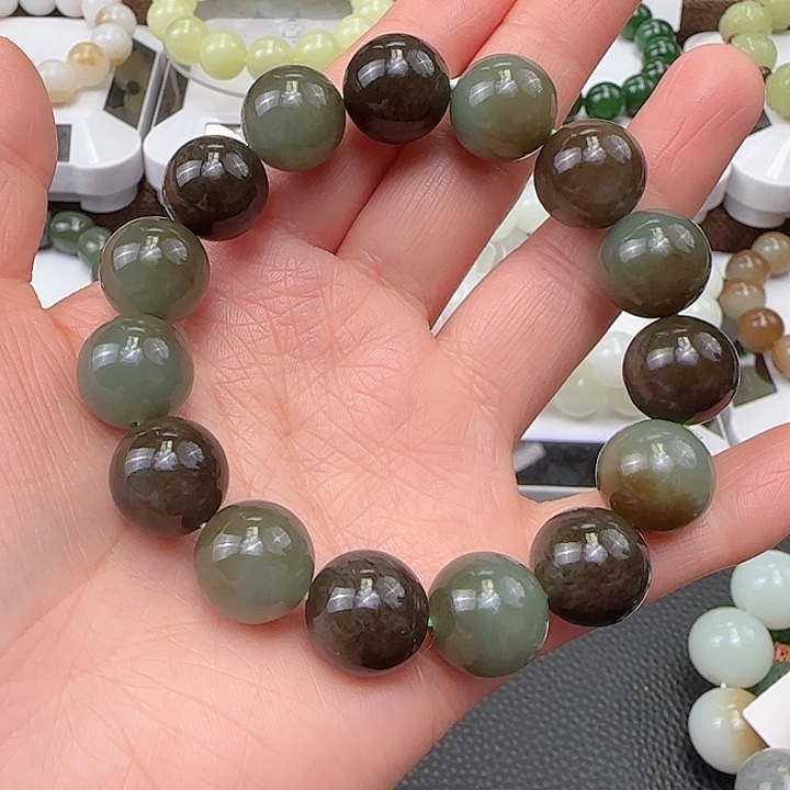 和田玉手串未镶嵌