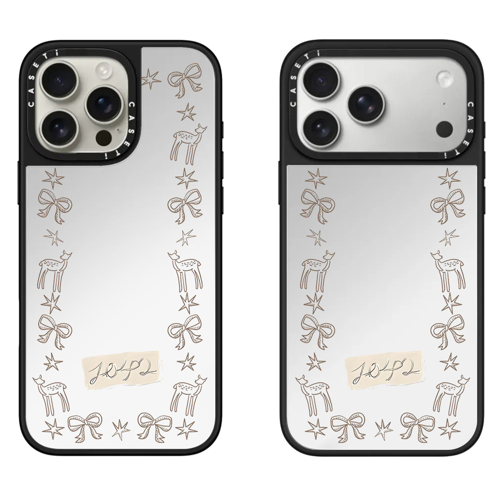 欧阳娜娜×CaseTi系列手机保护套适用于苹果iPhone16/17镜面15防