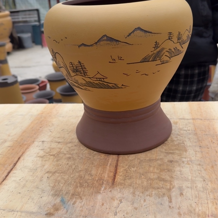 紫砂花盆紫砂花盆28/28/19