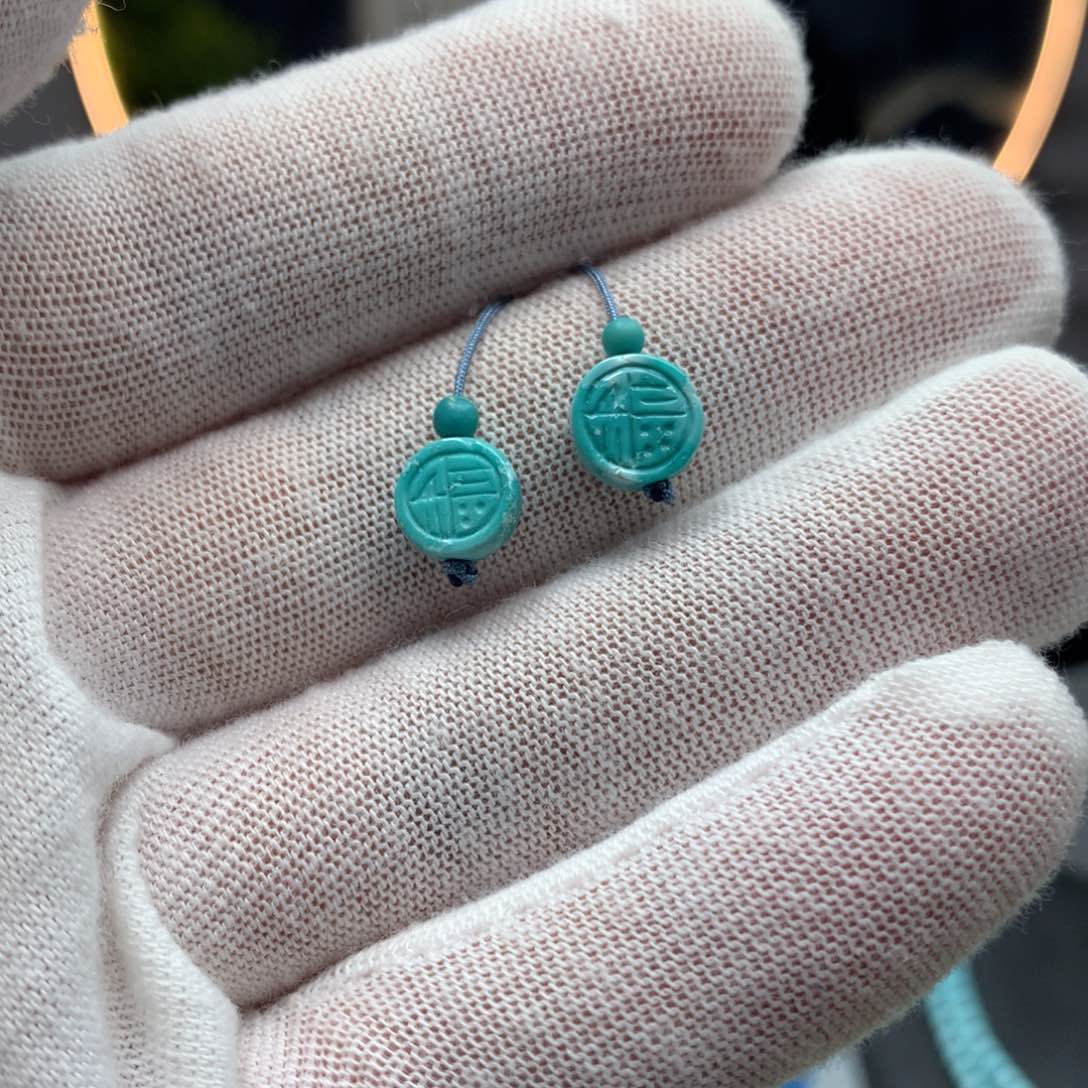 绿松石挂件未镶嵌