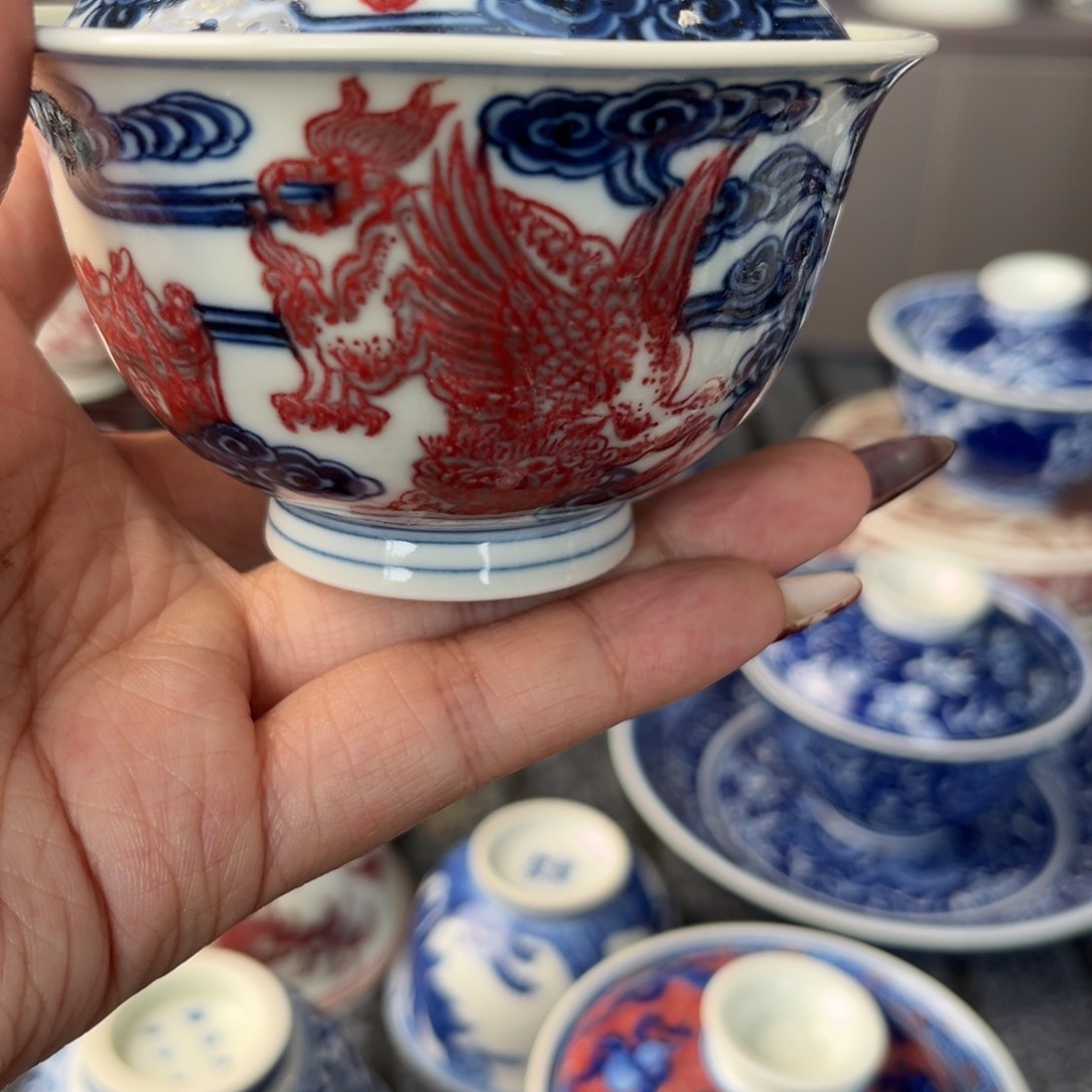 摆件景德镇毛仔柴窑主人杯