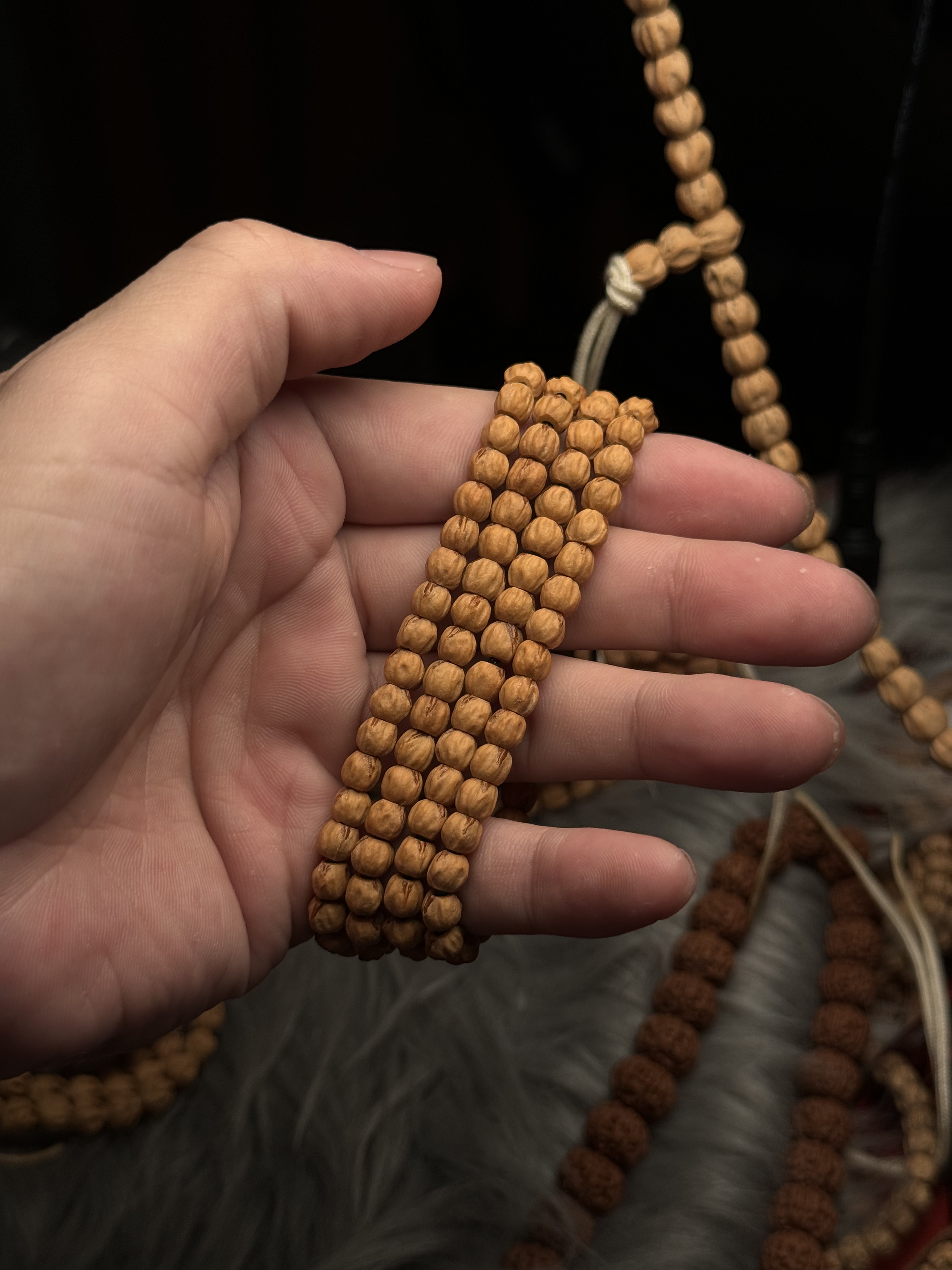 热振柏香籽水晶红皮金豆