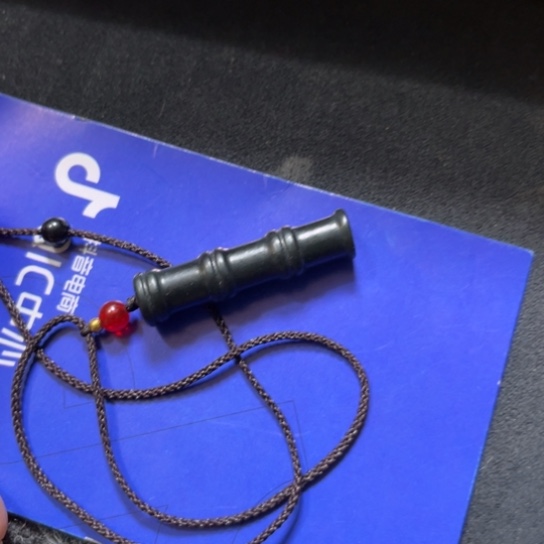 和田玉颈饰未镶嵌华*傅