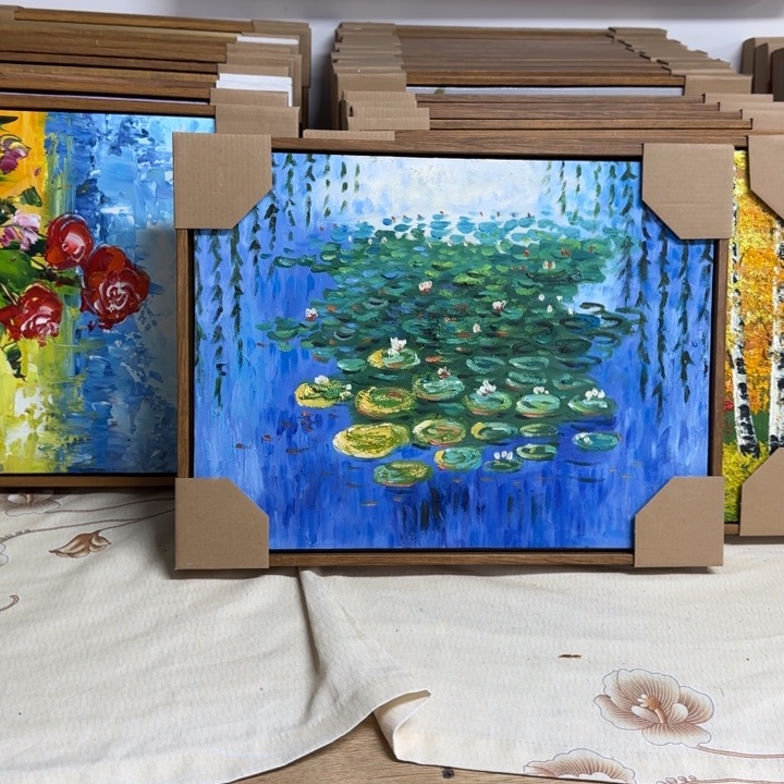 油画3040油画作品入选全国