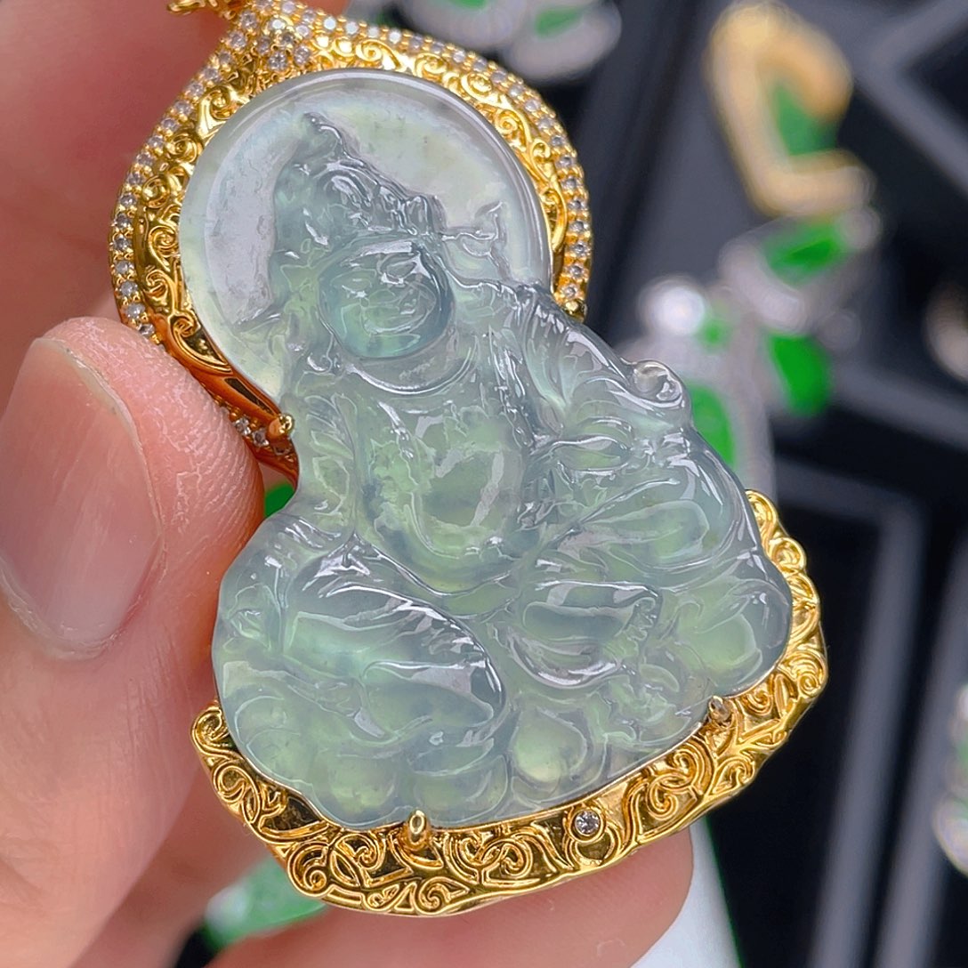 翡翠吊坠(不含链)未镶嵌