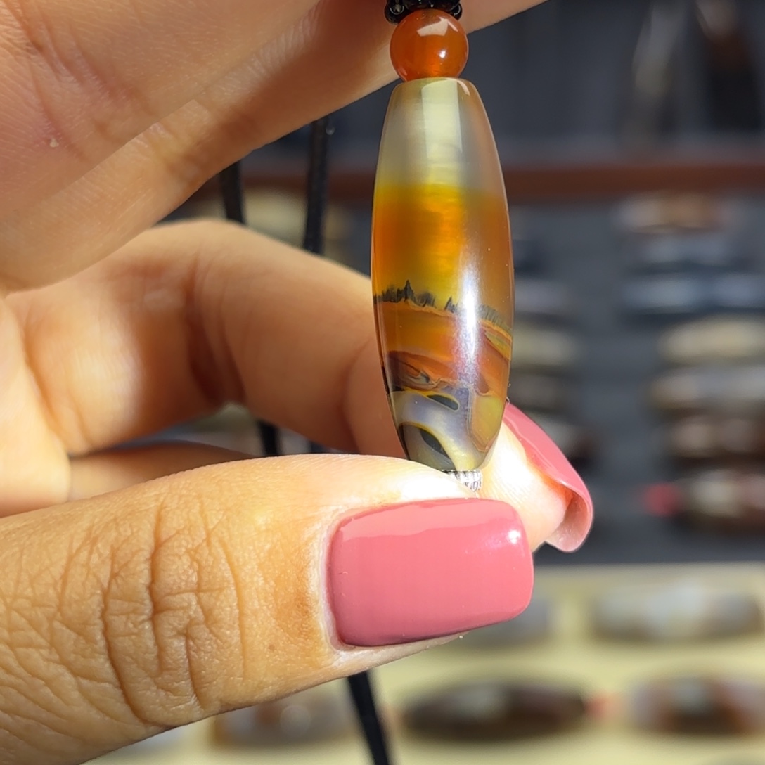 玛瑙/玉髓未镶嵌颈饰