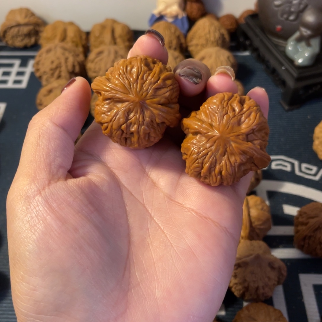 文玩核桃吊坠%*芭蕉扇40