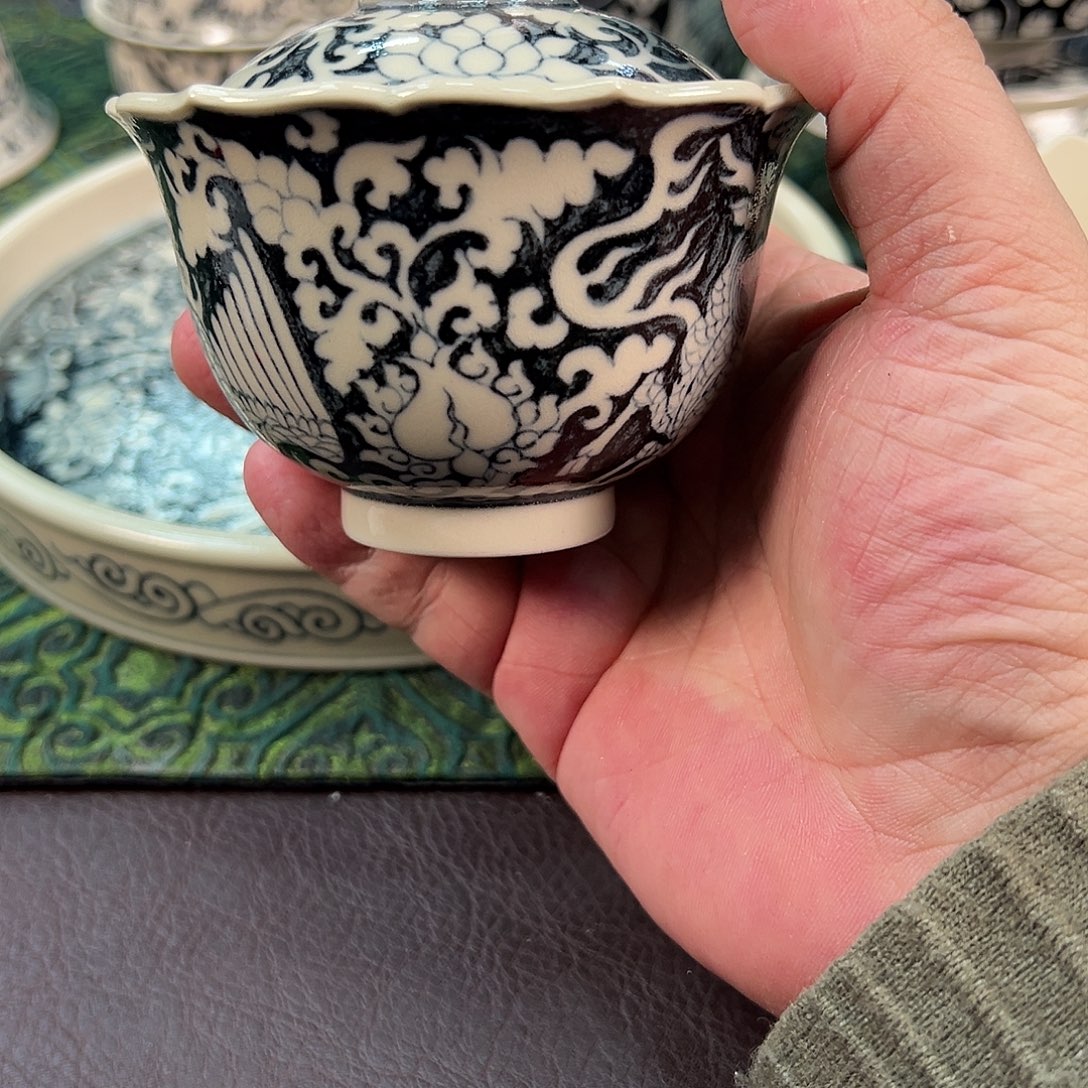 陶景德镇手工手绘陶瓷艺术