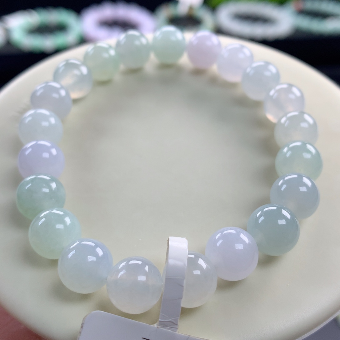 翡翠未镶嵌手链卡9