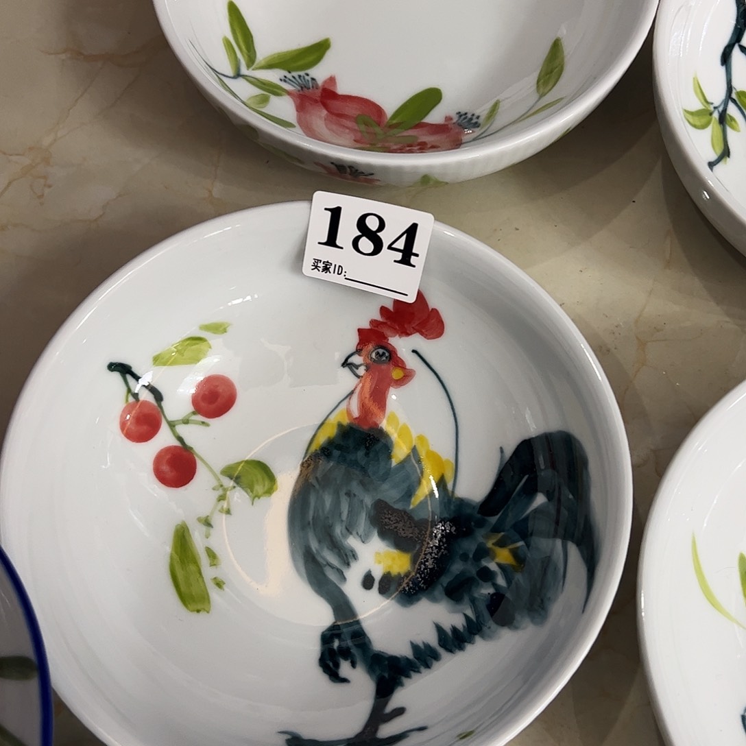 瓷片景德镇陶瓷手工手绘制作