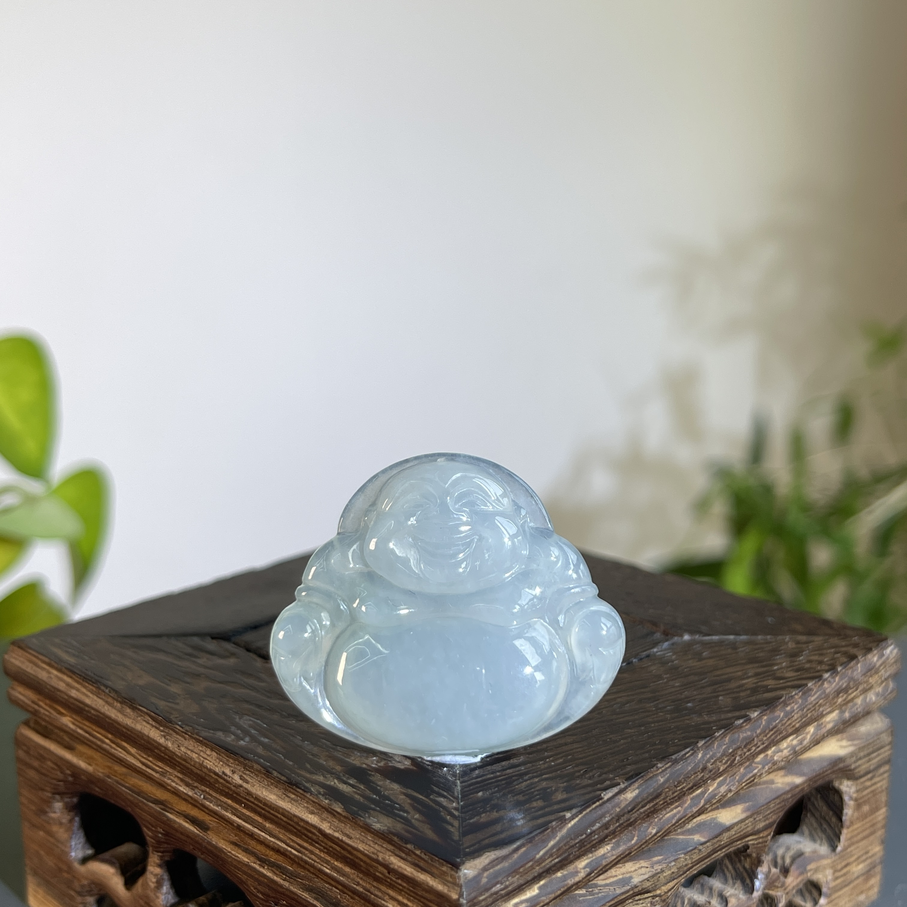 JCA23-265  天然缅甸A货翡翠 佛公