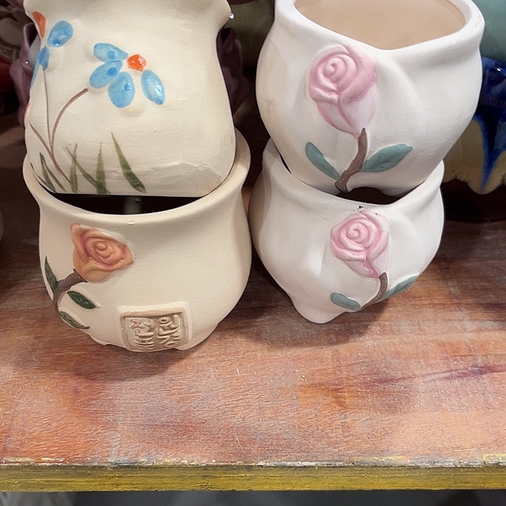 陶瓷花盆全场10包邮