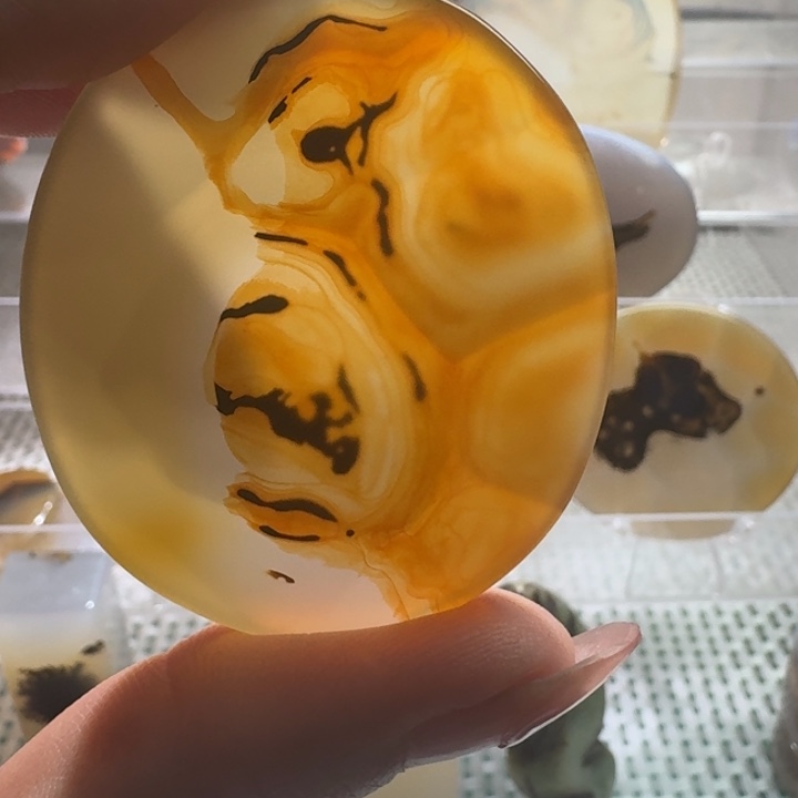 玛瑙/玉髓未镶嵌项链