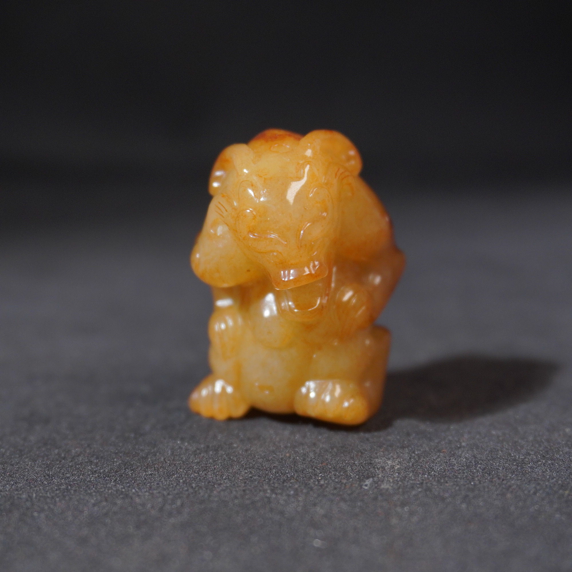 4SR7 清 和田玉吊坠