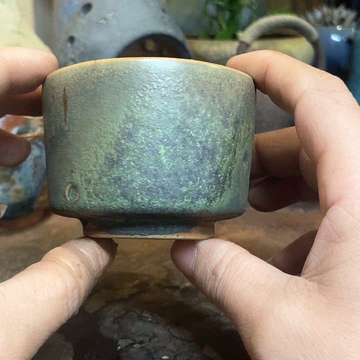盘手工高温原矿窑变