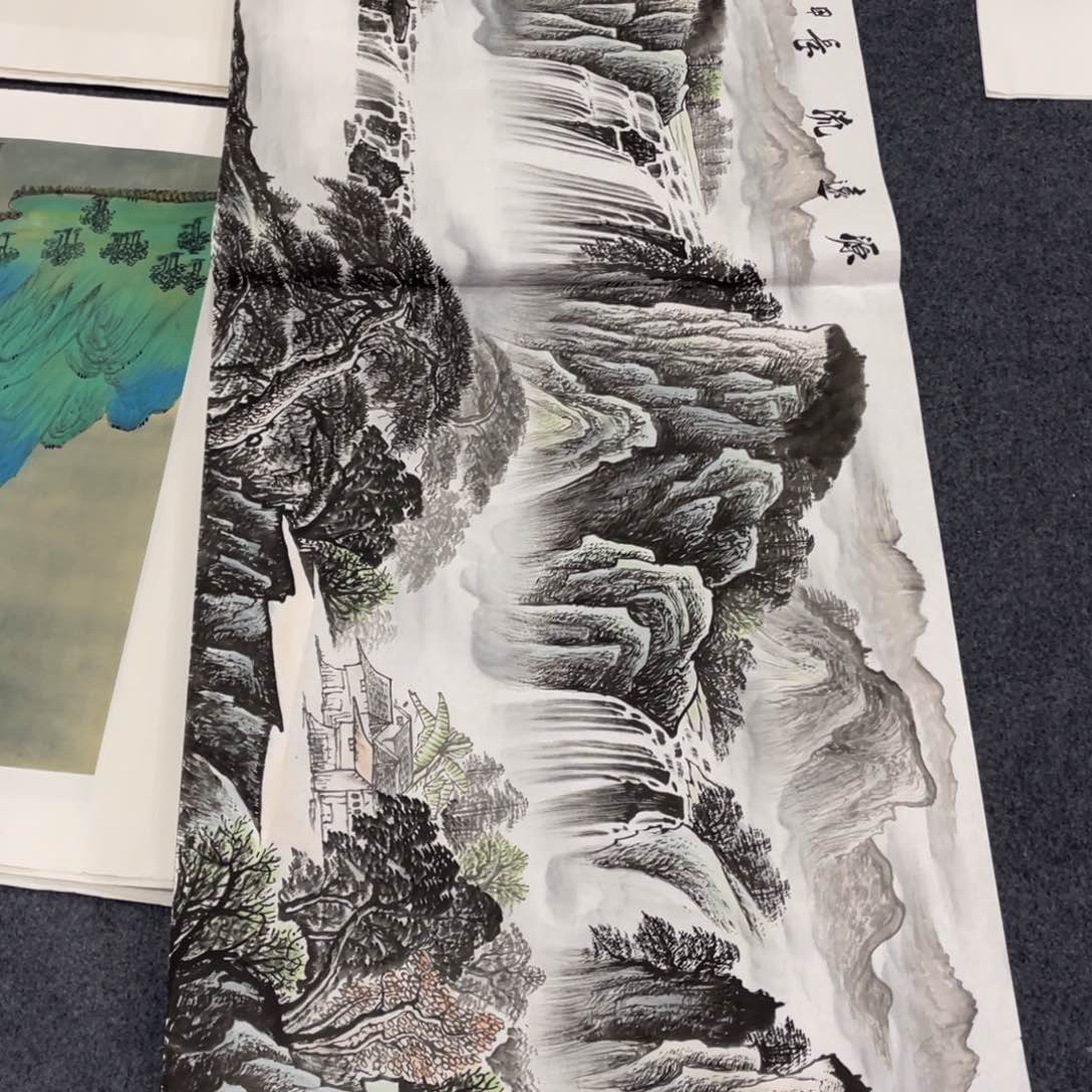 国画处理作品看好再拍哦