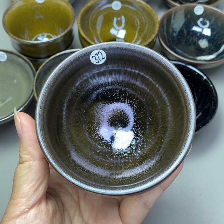 茶盏建窑建盏柴烧主人杯