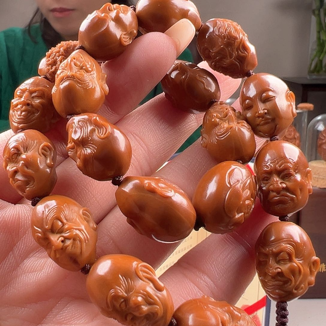 橄榄核手串/手链橄榄核雕橄榄核