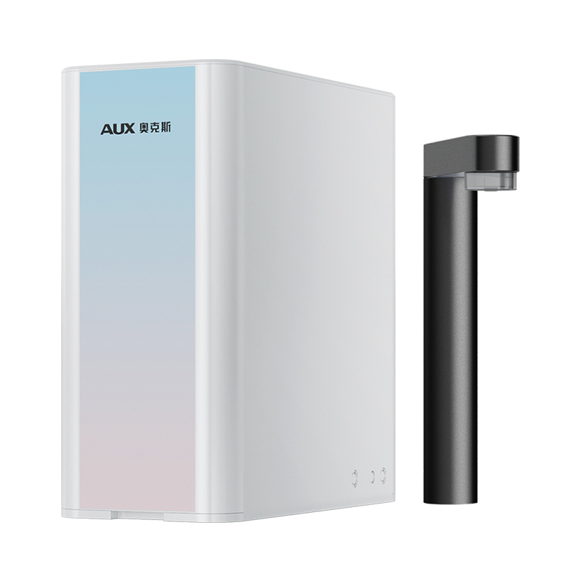 AUX/奥克斯智能净化家用直饮加热一体机RO反渗透厨下即热式净水器