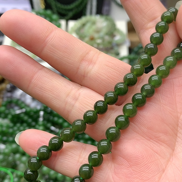 【闪购商品】和田玉手链未镶嵌6单圈