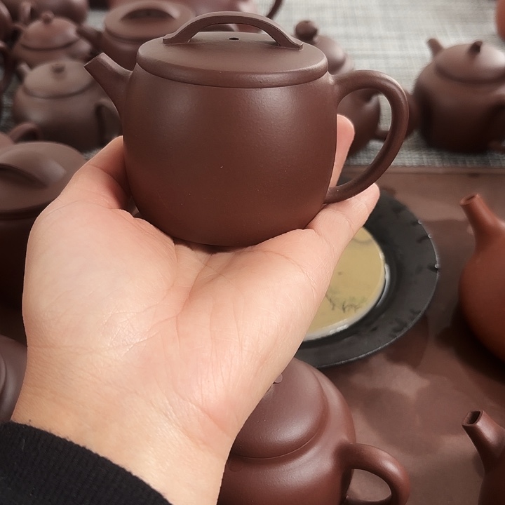 紫砂茶壶一片瓦、半手工制作…………