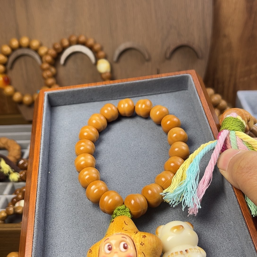 吊坠猴头核桃天然猴头核桃手串手持手捻标题 