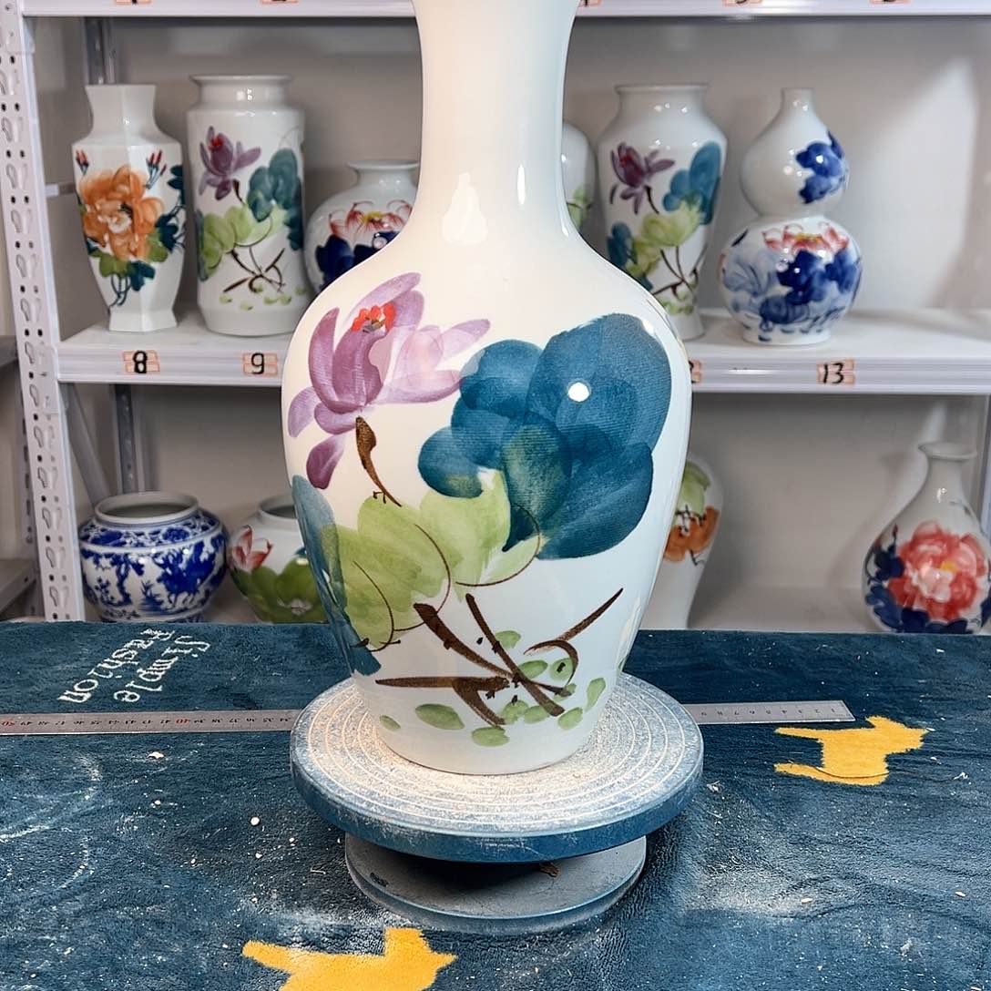 摆件景德镇陶瓷棒鸟