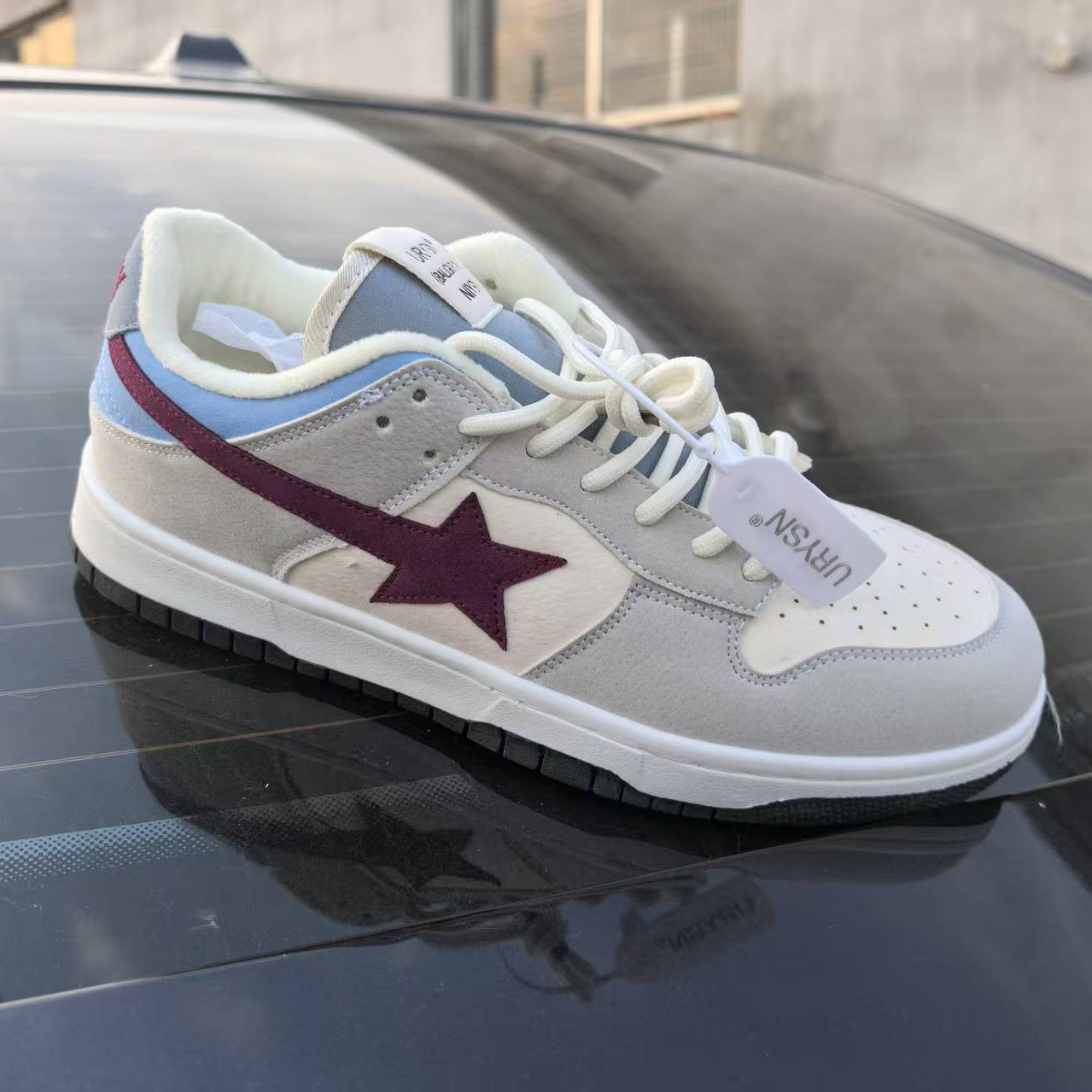 男女同款星星板鞋