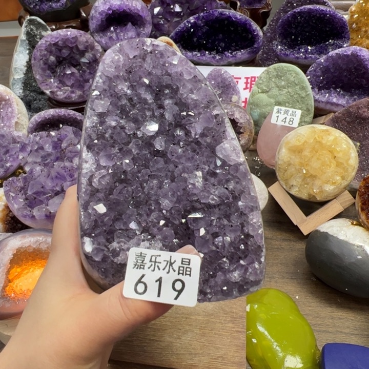 水晶摆件未镶嵌水晶619