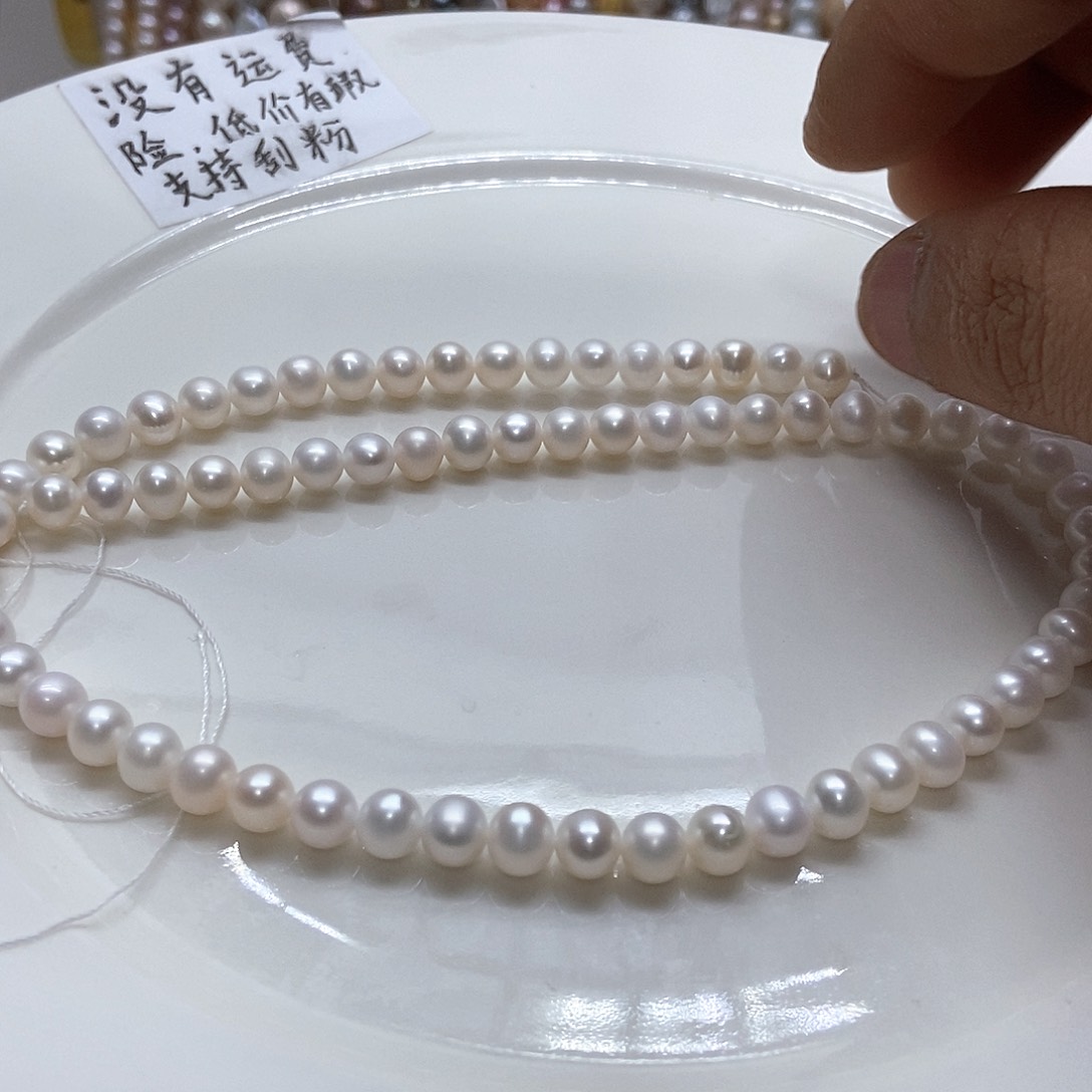 淡水珍珠颈饰合金